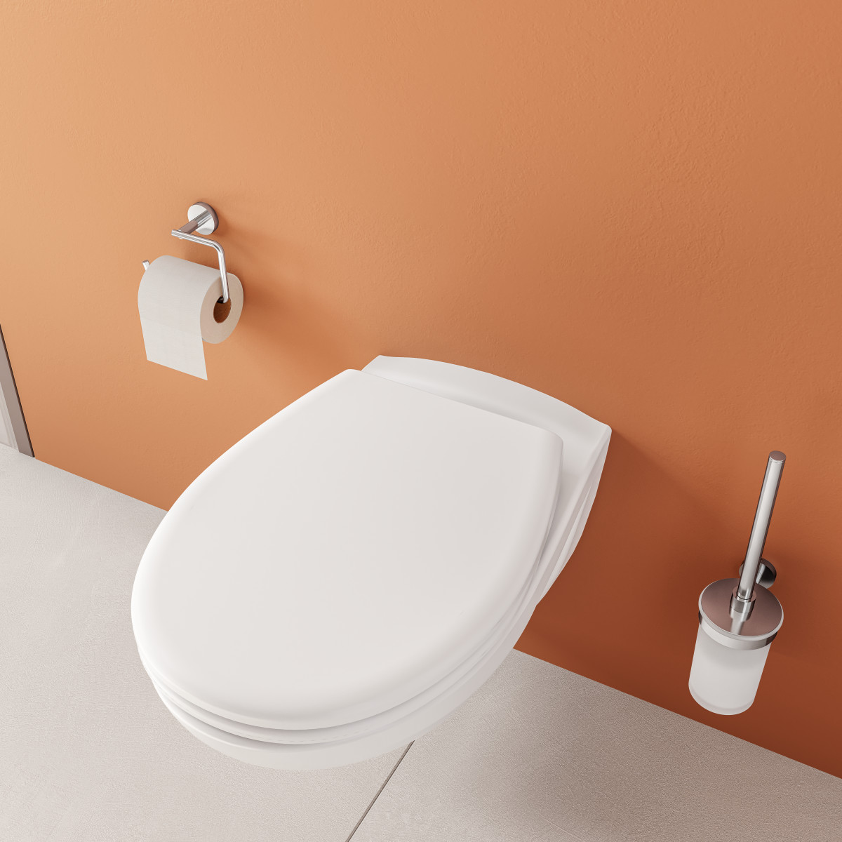 Подвесной унитаз VitrA S10 7855B003-0075 безободковый SpinFlush белый санитарный фарфор антибактериальное покрытие Hygiene