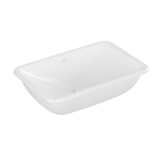 Loop & Friends Раковина для установки под столешницу, 540 x 340 x 190 mm, Альпийский белый, с переливом (прямоугольная) замена арт 61630001