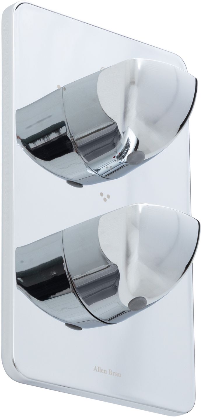 Смеситель для ванны Allen Brau Infinity 5.21316-00 (с внутренней частью, 3 выхода) хром