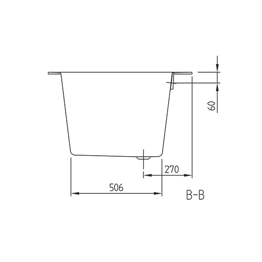 Ванна oberon 2.0 quaryl 1800x800x470 villeroy&boch