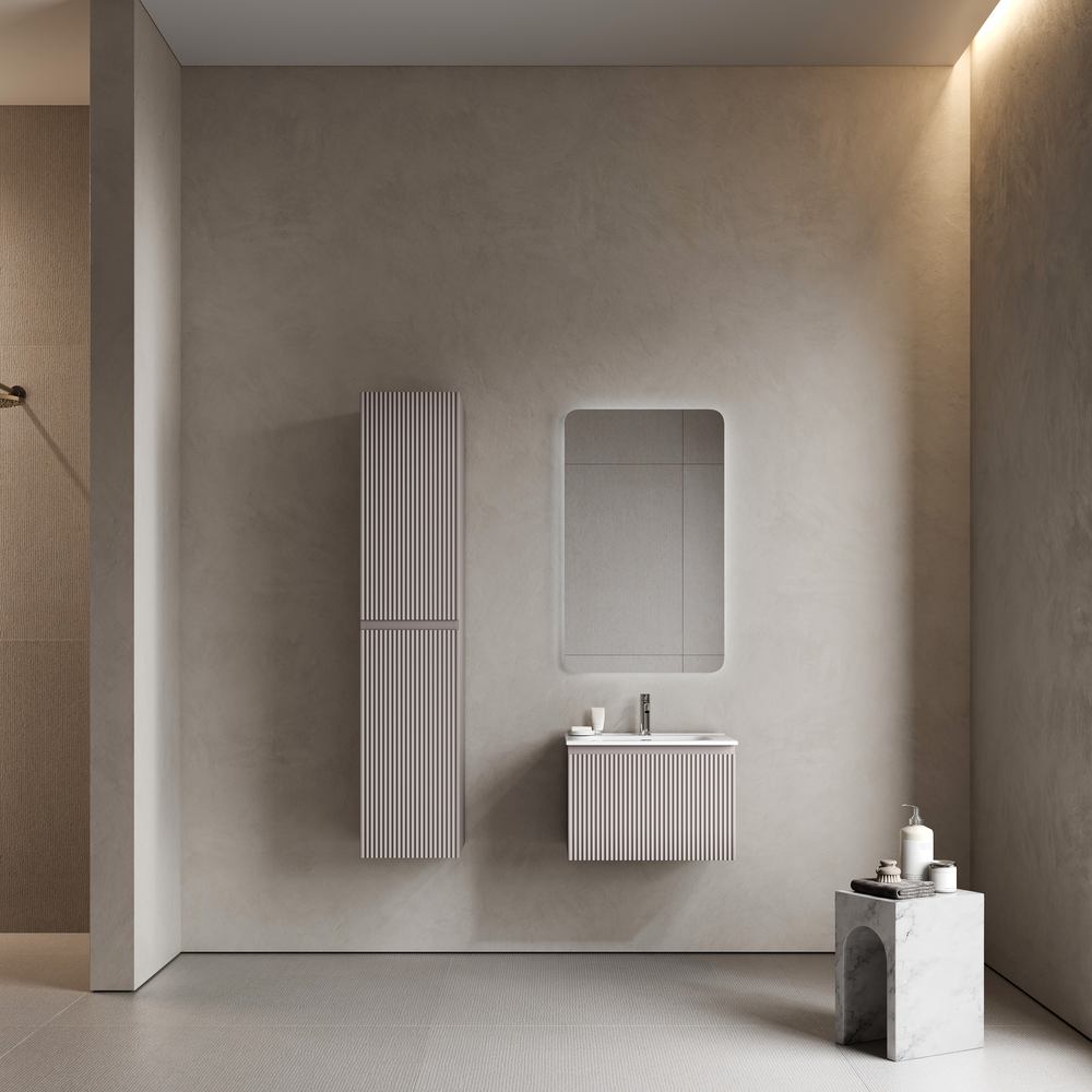 Тумба подвесная SANCOS Snob R 1.0 590х445х406, c одним ящиком оснащенным доводчиками, Doha Soft , арт. SNR1.060SM