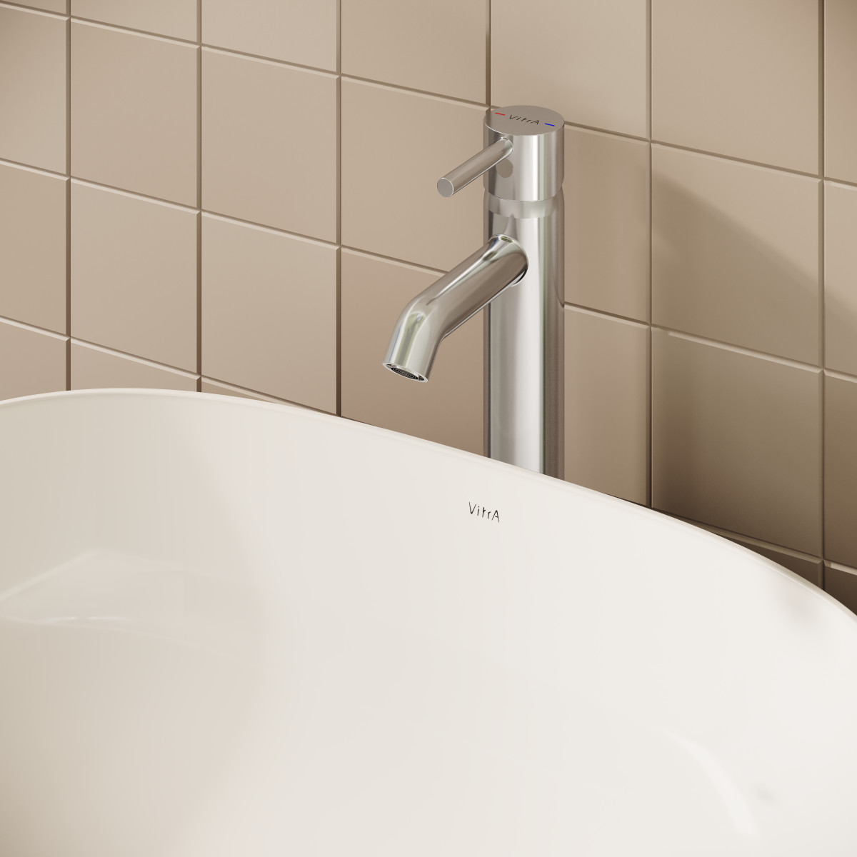 Смеситель для раковины VitrA Minimax S A41990EXP однорычажный хром латунь