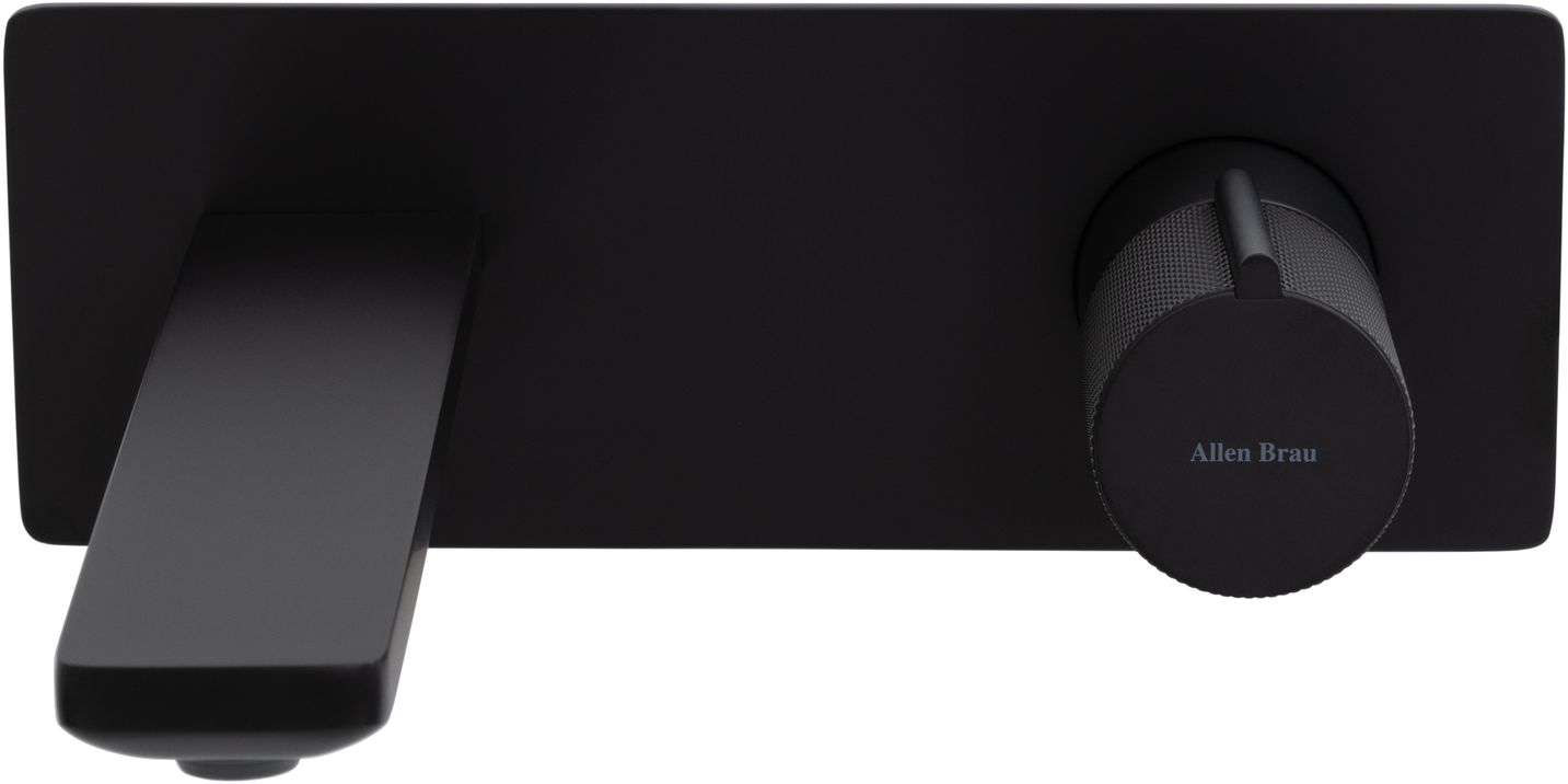 Смеситель для раковины Allen Brau Liberty 5.33004-31 (с внутренней частью) черный матовый