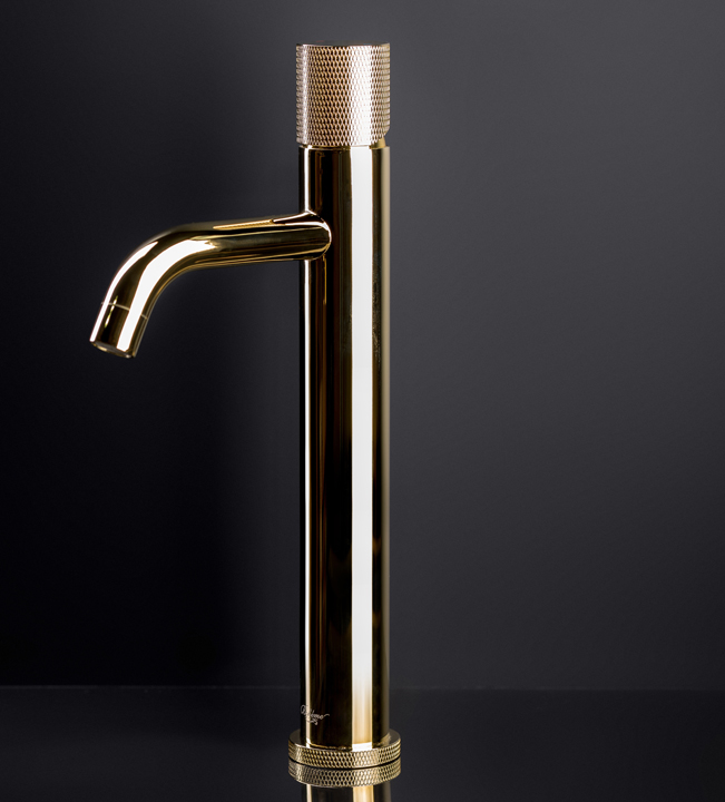 Смеситель STICK для умыв. низ. GOLD TOUCH GOLD_Комплект