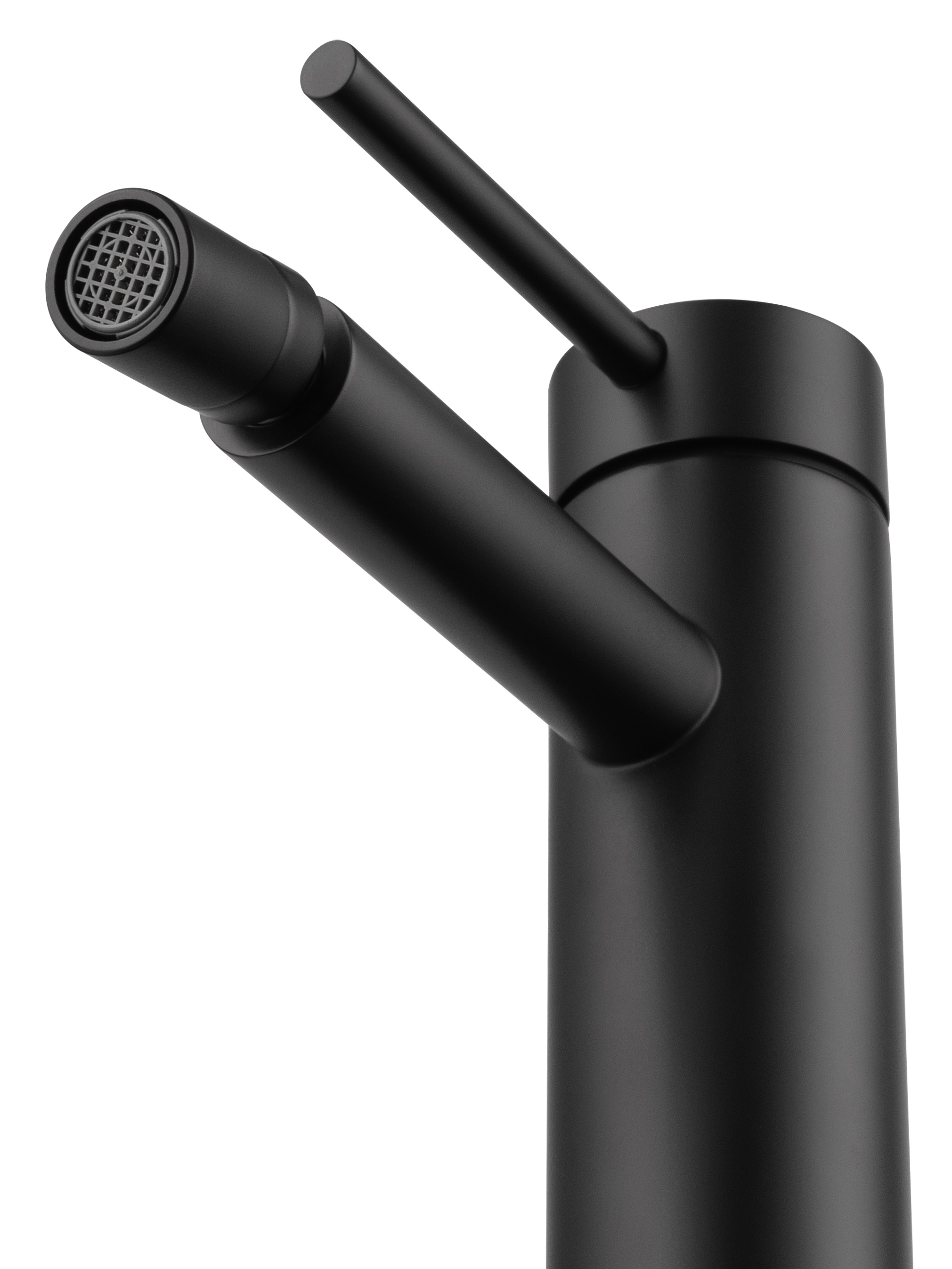 Смеситель для биде wonzon & woghand stick, черный матовый (ww-88339017-mb)