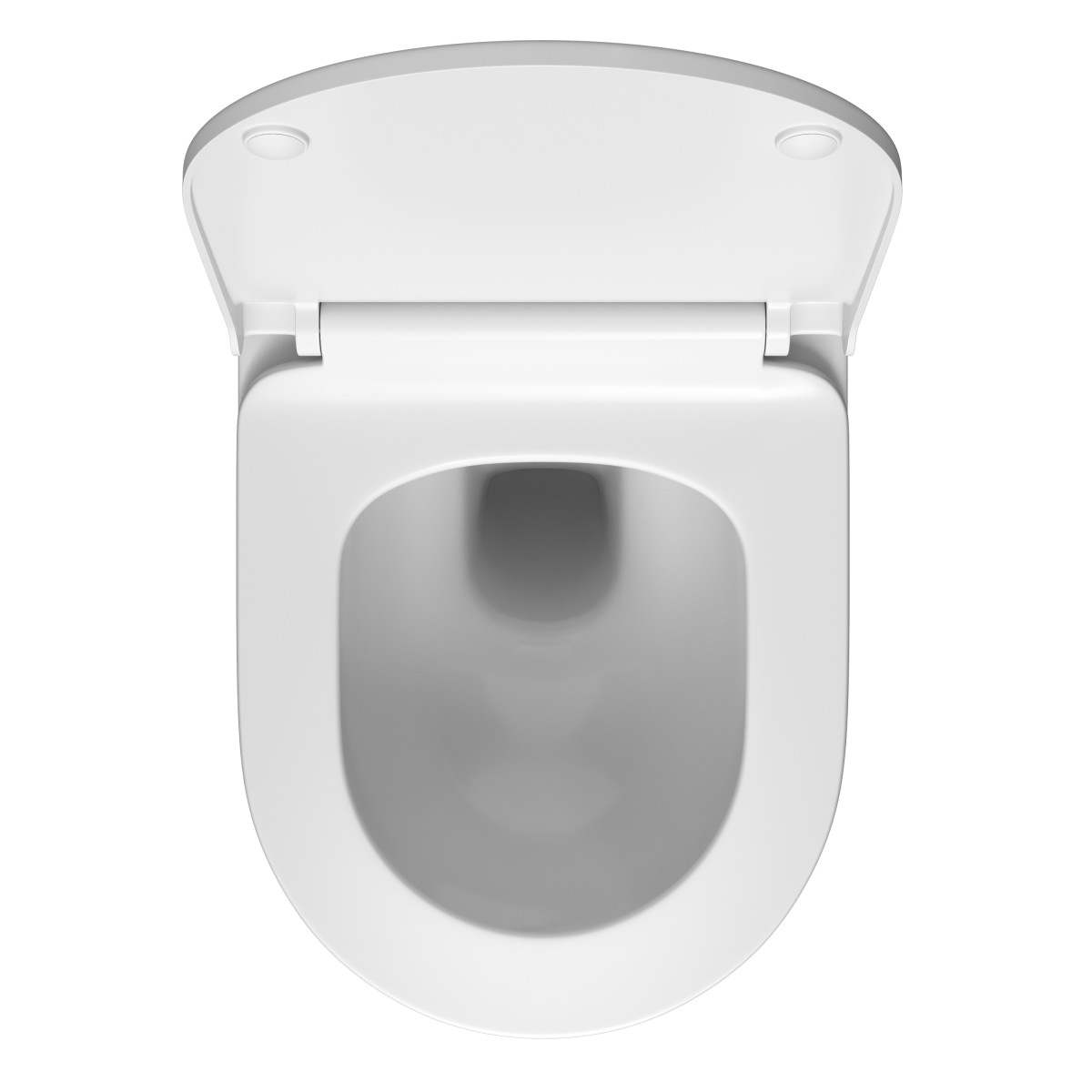 Подвесной унитаз VitrA Integra Round 7041B003-0075 безободковый Rim-ex белый санитарный фарфор антибактериальное покрытие Hygiene