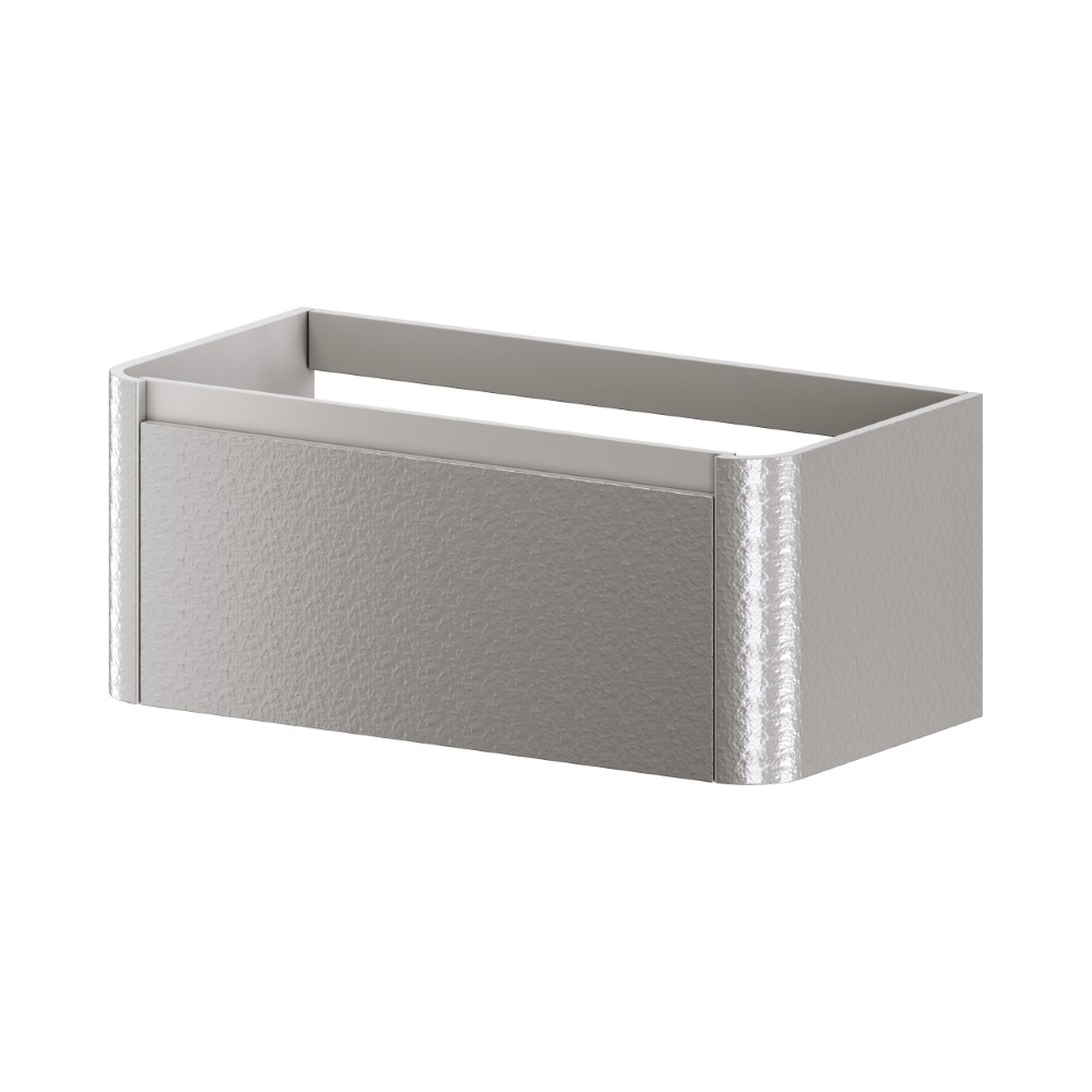 Тумба без раковины VOI 100CM STONEFINISH STONE GREY