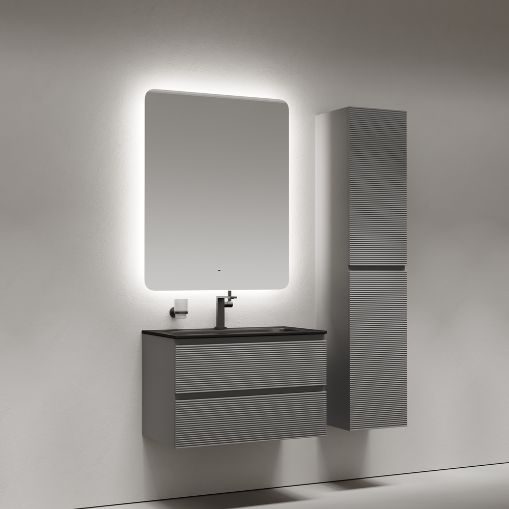 Зеркало для ванной комнаты SANCOS Ray 800х1000 c подсветкой, арт. RA800