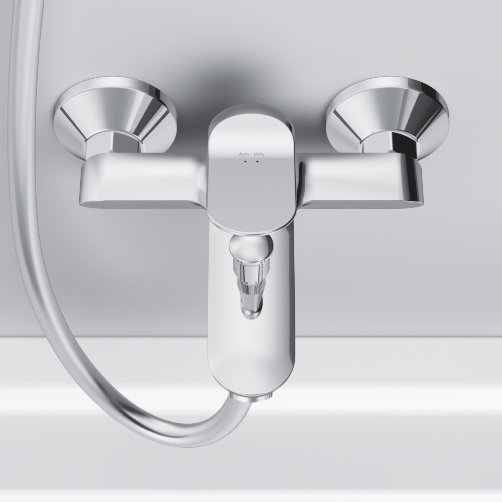 F85C10000 Sunny, смеситель для ванны и душа, хром, шт