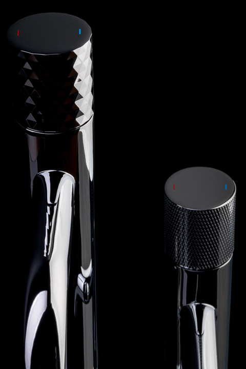 Смеситель STICK для умыв. низ. BLACK DIAMOND GOLD_Комплект