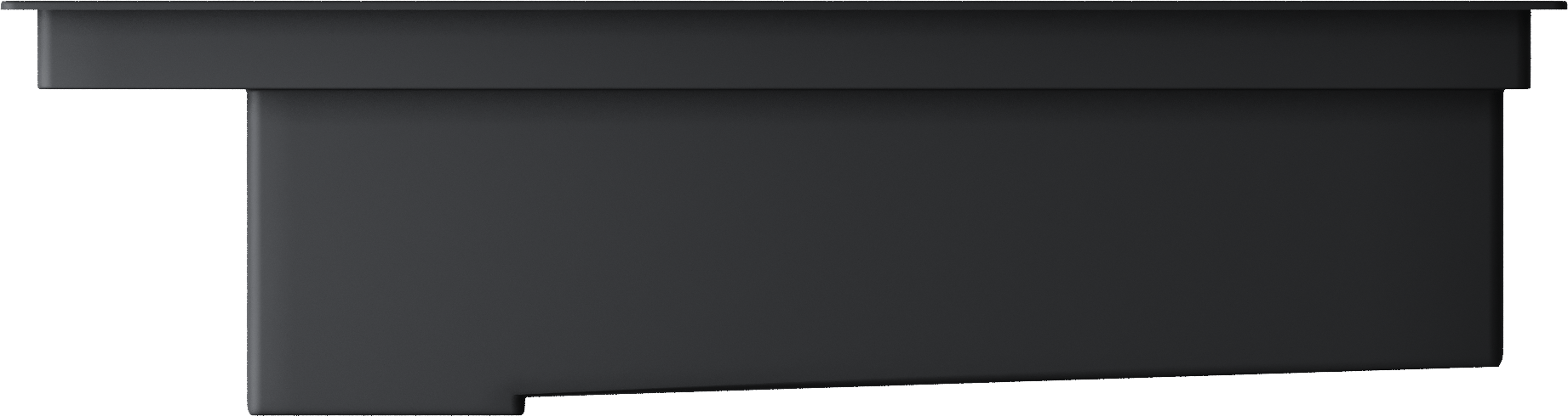 Кухонная мойка omoikiri kinaru pro 86-u/i-gb artceramic/графит 860 x 460 x 220