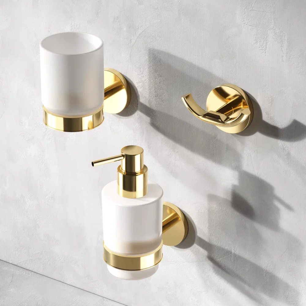 A85A35699 X-Joy, Двойной крючок для полотенец, золото