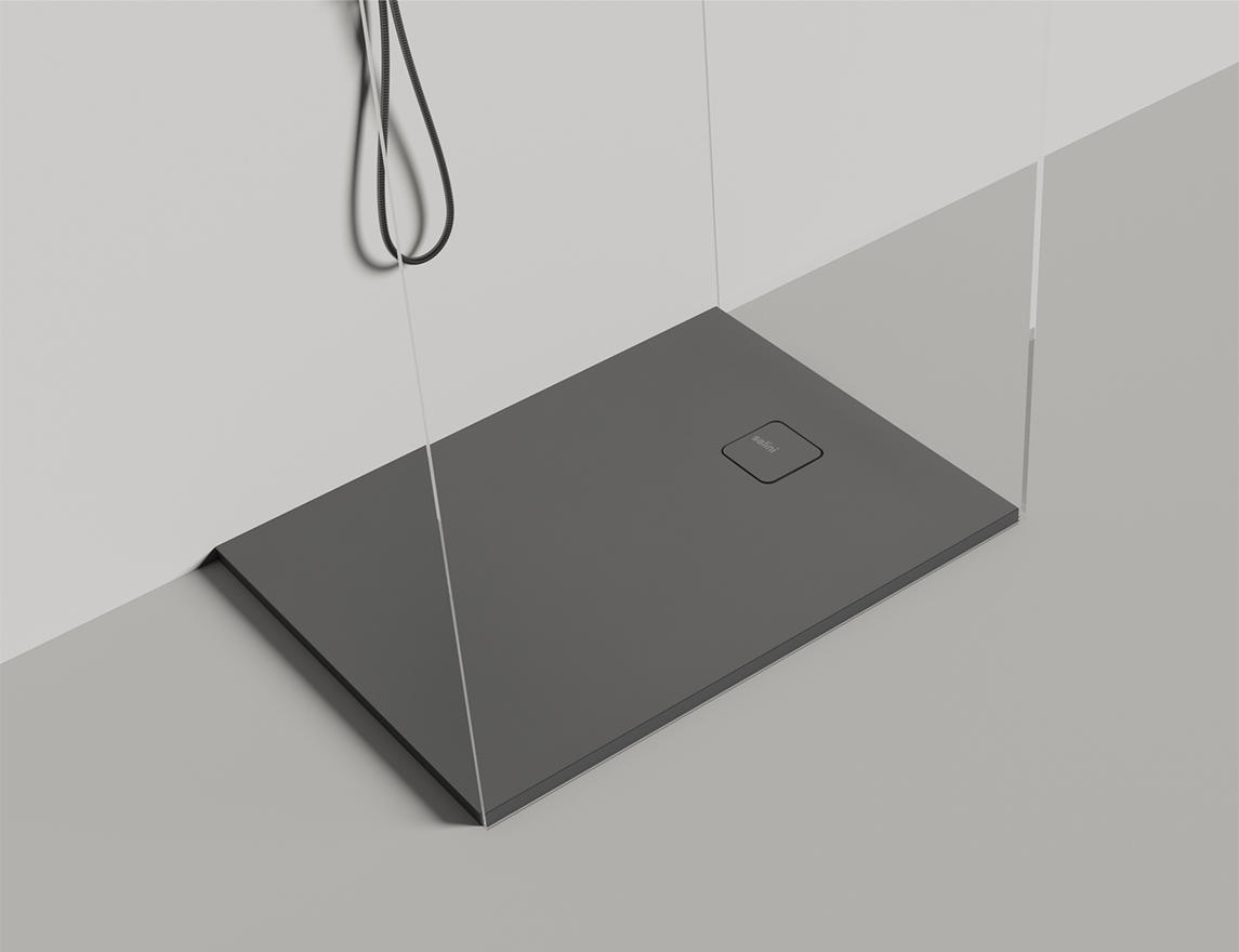 Душевой поддон oasi матовая s-stone 1200x900x30 цвет на выбор по ral полностью salini