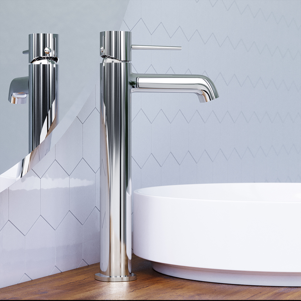 860220000_xxx Sirius, смеситель для умывальника высокий