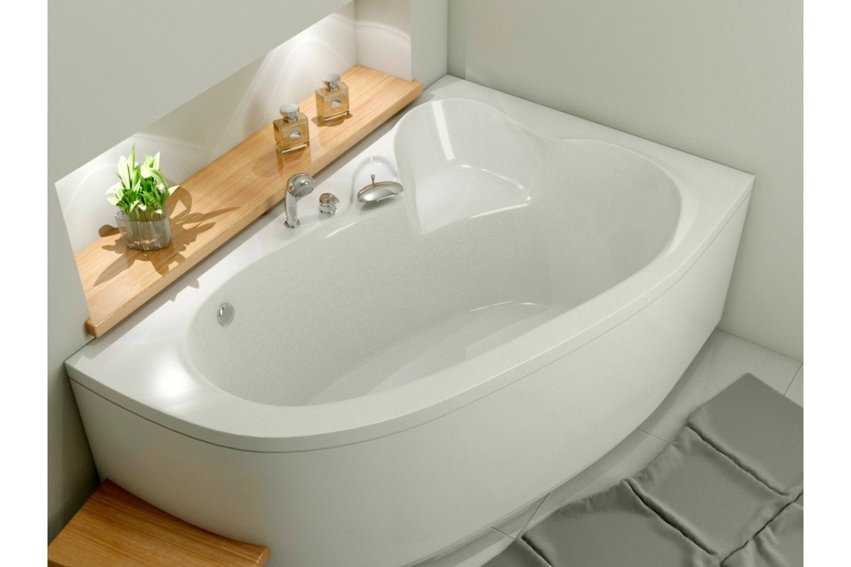 Ванна акриловая правосторонняя Relisan ARIADNA Гл000000536, 160x105