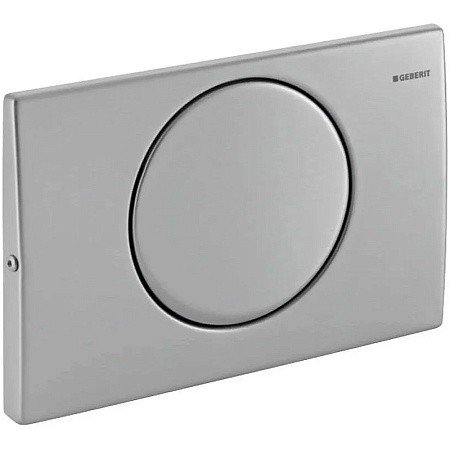 Кнопка смыва для инсталляции geberit delta 10 нержавеющая сталь