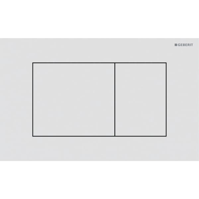 Кнопка смыва для инсталляции geberit sigma 40 белый матовый