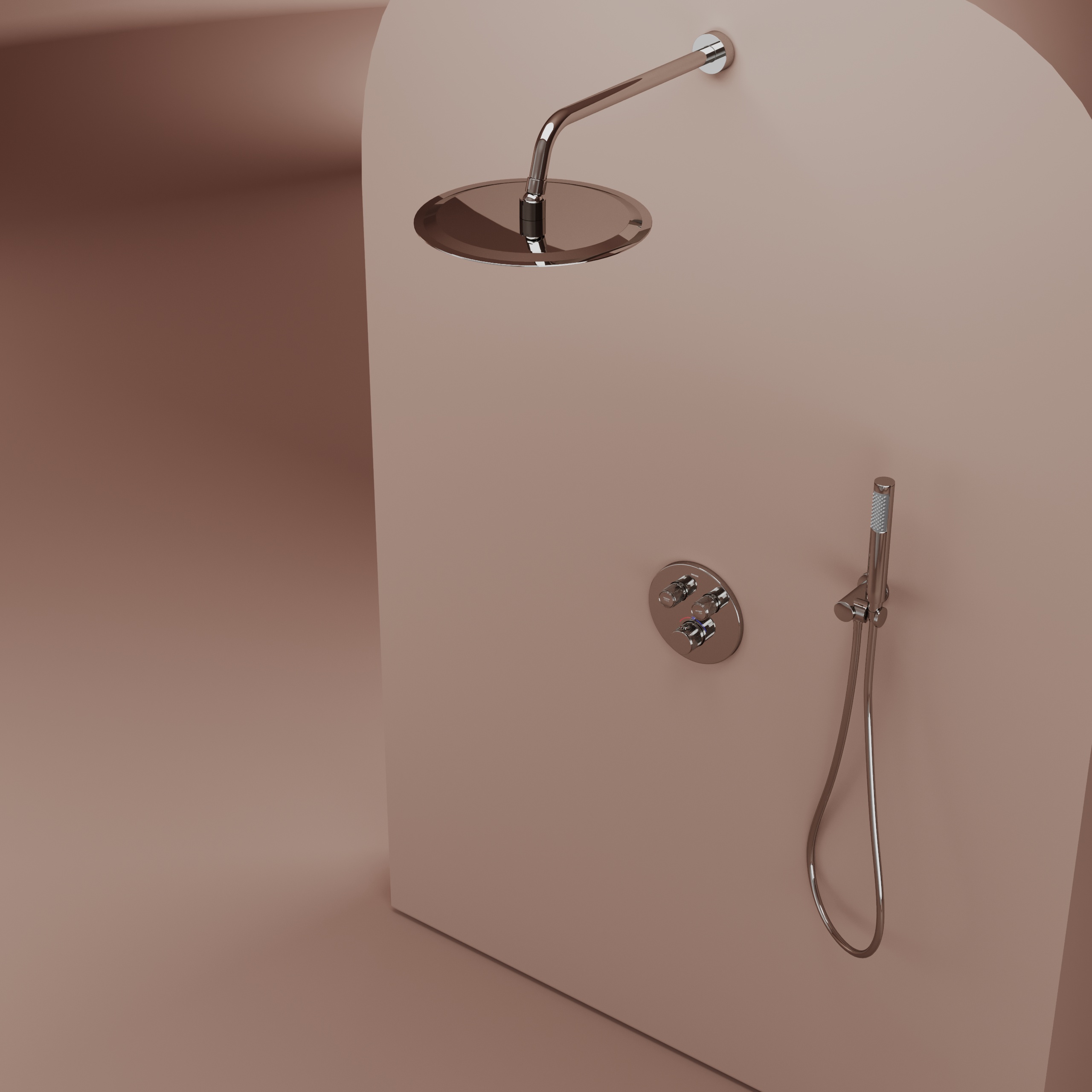 Душевой комплект sancos link встраиваемый, c термостатическим смесителем, цвет хром, арт. sc3005ch Душевой комплект sancos link встраиваемый, c термостатическим смесителем, цвет хром, арт. sc3005ch