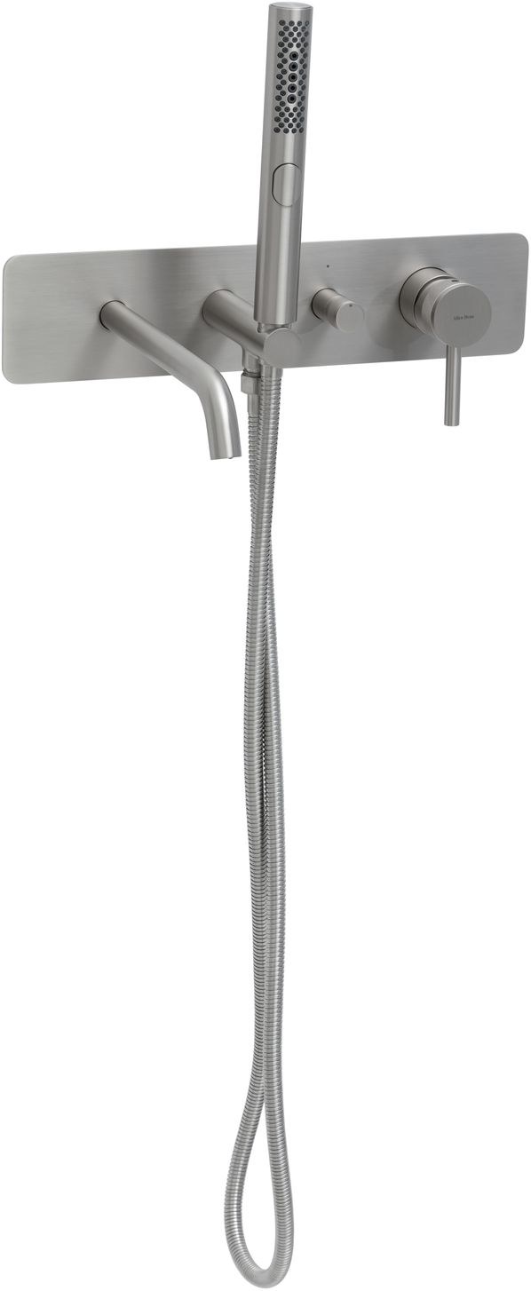 Смеситель для ванны Allen Brau Priority 5.31A06-BN (с внутренней частью) никель браш