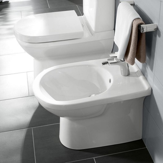 Биде, Villeroy&Boch, O'Novo, напольный, шгв 360*560*400, цвет-альпийский белый