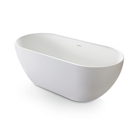 Ванна отдельностоящая акрил 1600х750х570 со сливом-переливом белый глянцевый clivia gruppo treesse