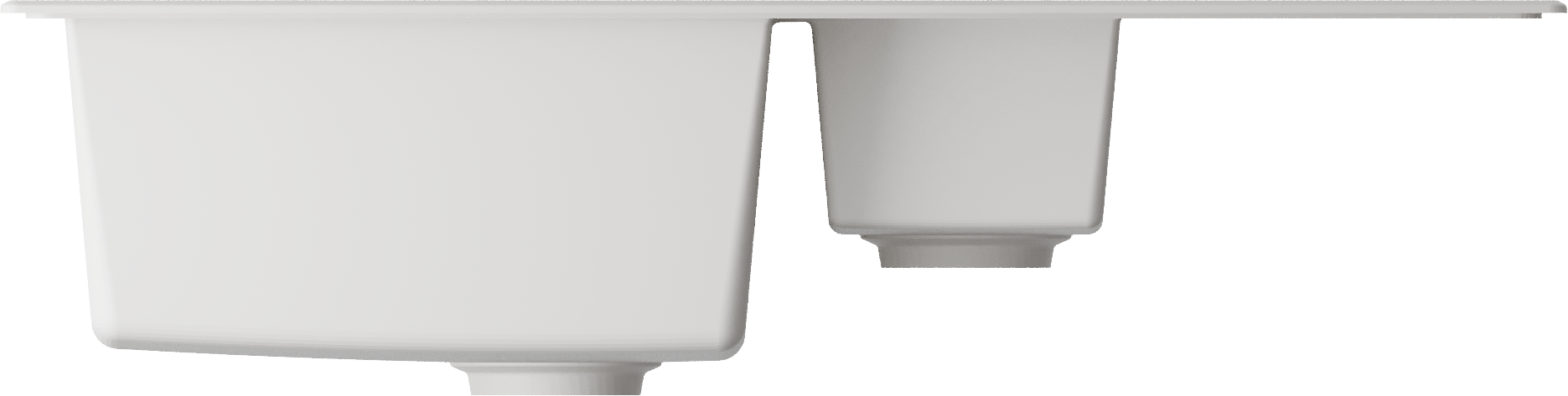 Кухонная мойка omoikiri daisen 86-2-pa artgranit/пастила 860 x 510 x 195