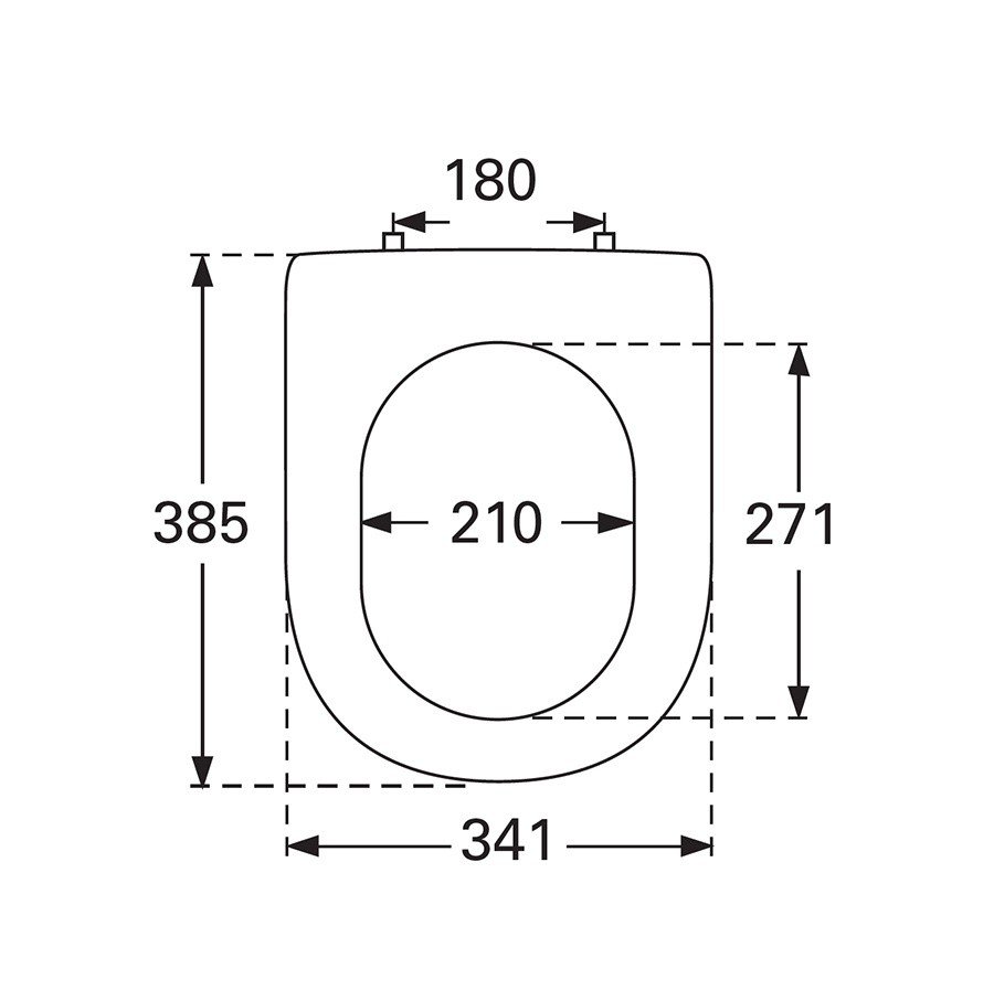 Сиденье с крышкой для унитаза белый глянцевый subway 2.0 villeroy&boch