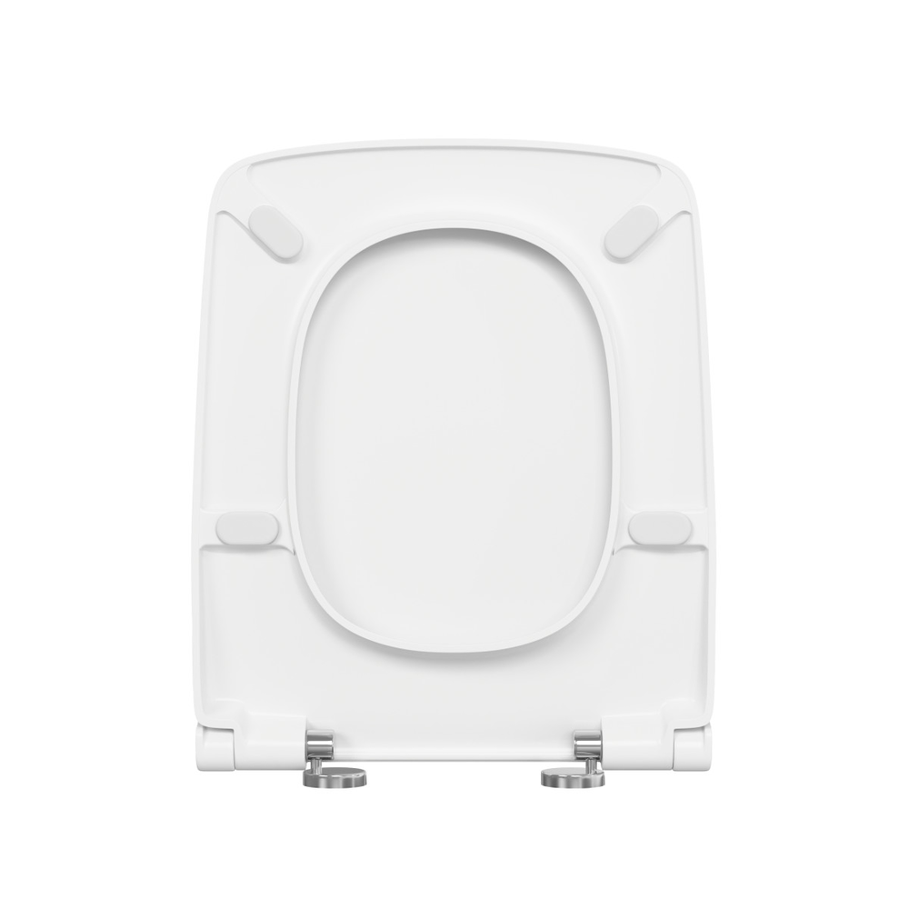 Сиденье для унитаза VitrA Metropole 122-003-009 квадратное белое дюропласт с микролифтом