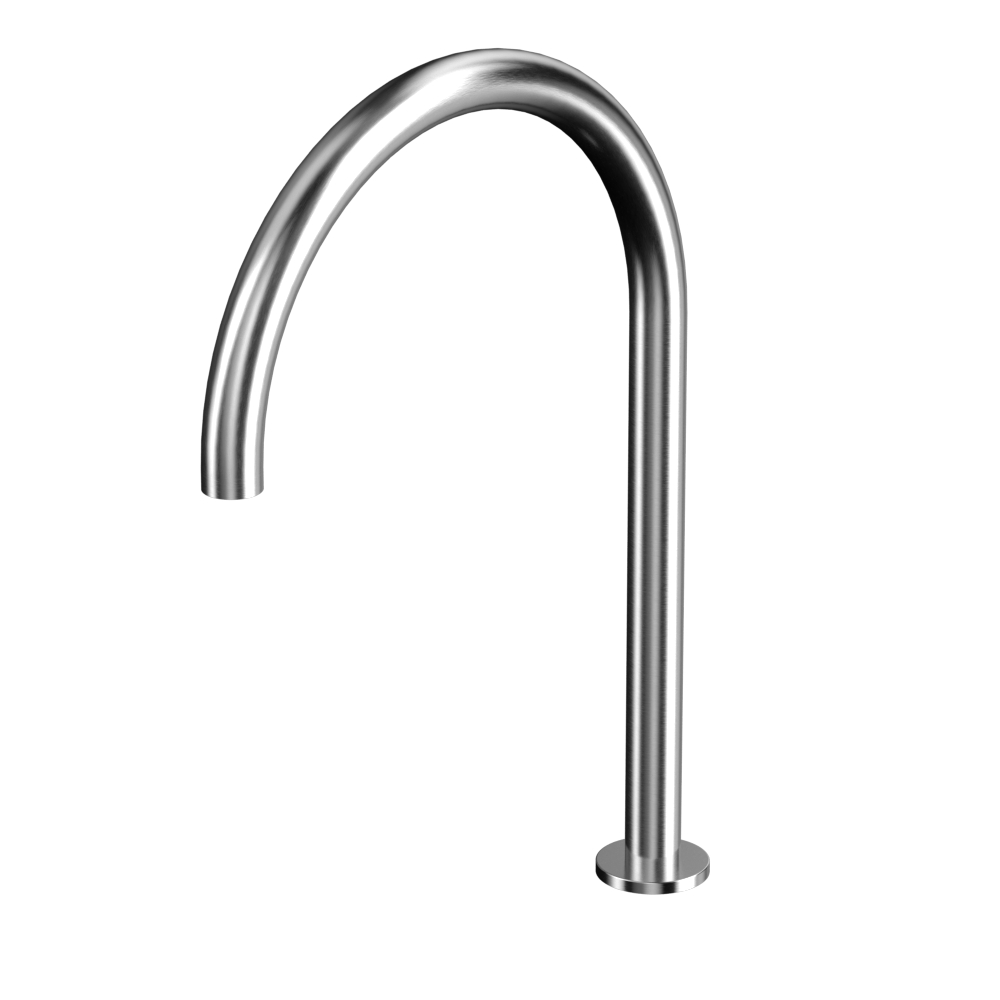 Излив отдельностоящий whitecross y1203nib (брашированный никель)