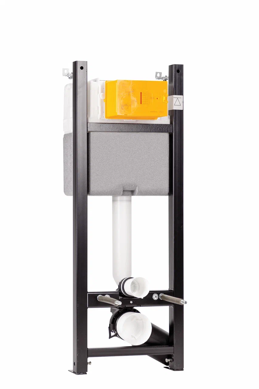 Инсталляция для подвесного унитаза механическая experttotalblack 113х40х15-21 oli