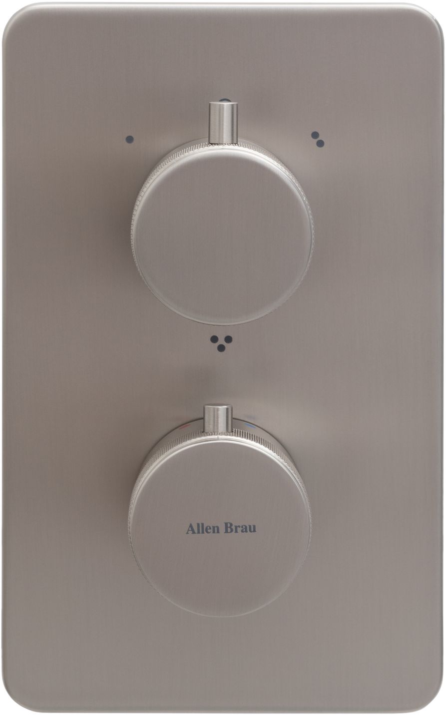 Смеситель для ванны Allen Brau Priority 5.31314-BN (с внутренней частью, 3 выхода) никель браш