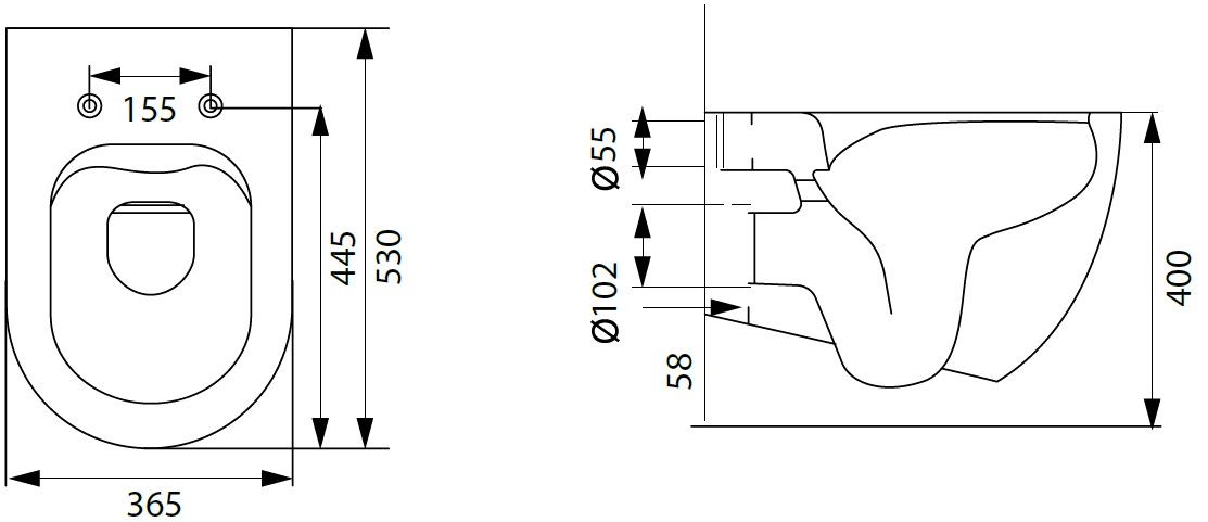 Унитаз с инсталляцией allen brau reality 4.32006.20/8.9466.0.000.000.1 белый глянец