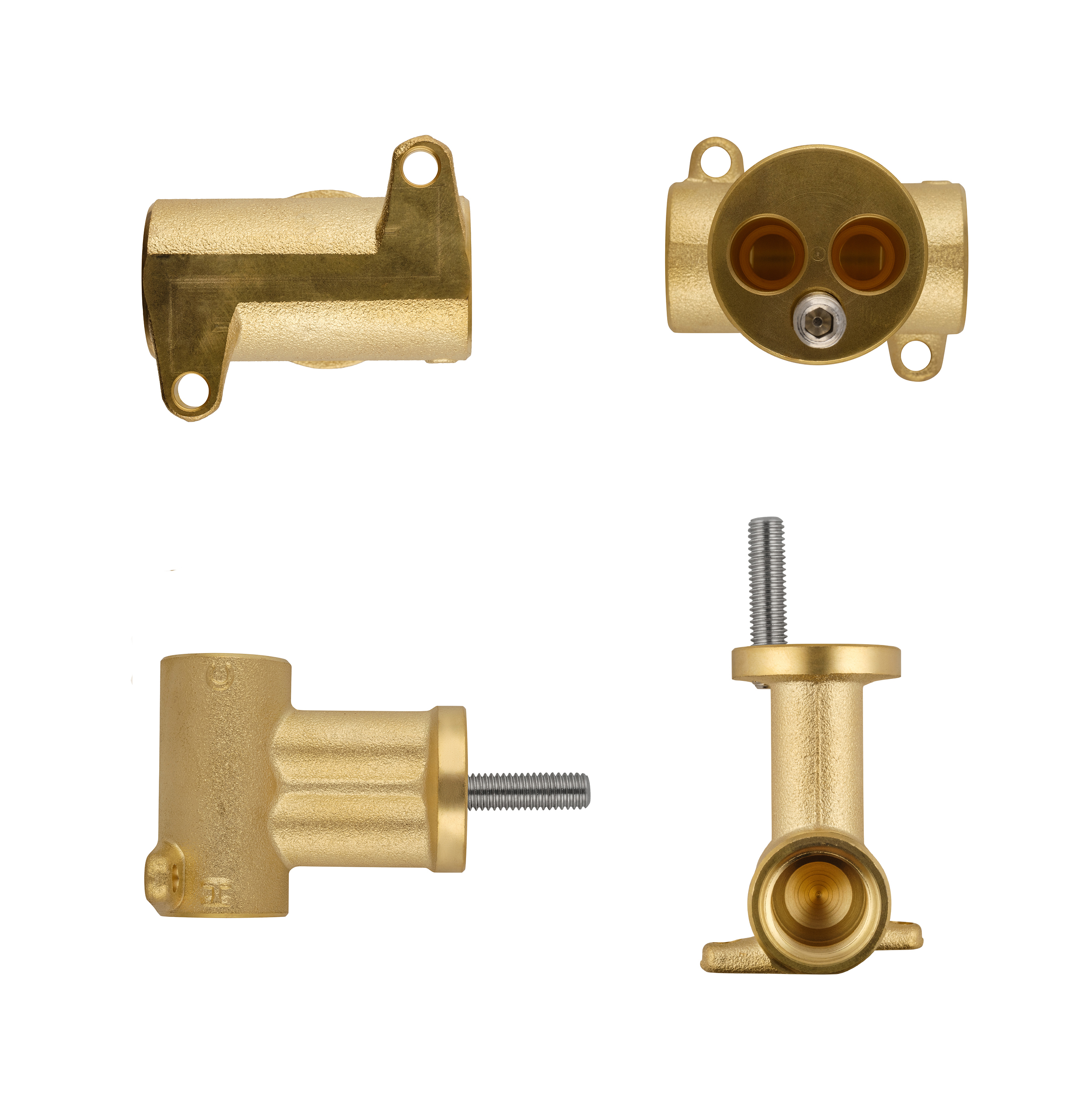Смеситель с гигиеническим душем встраиваемый wonzon & woghand, темный графит (ww-88829903-bgm)