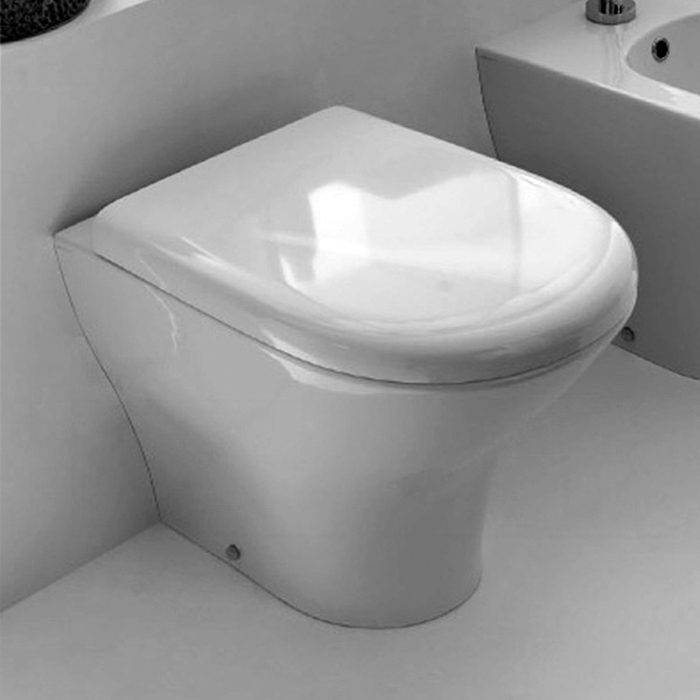 Kerasan aquatech унитаз напольный 55х36.5см, цвет: белый