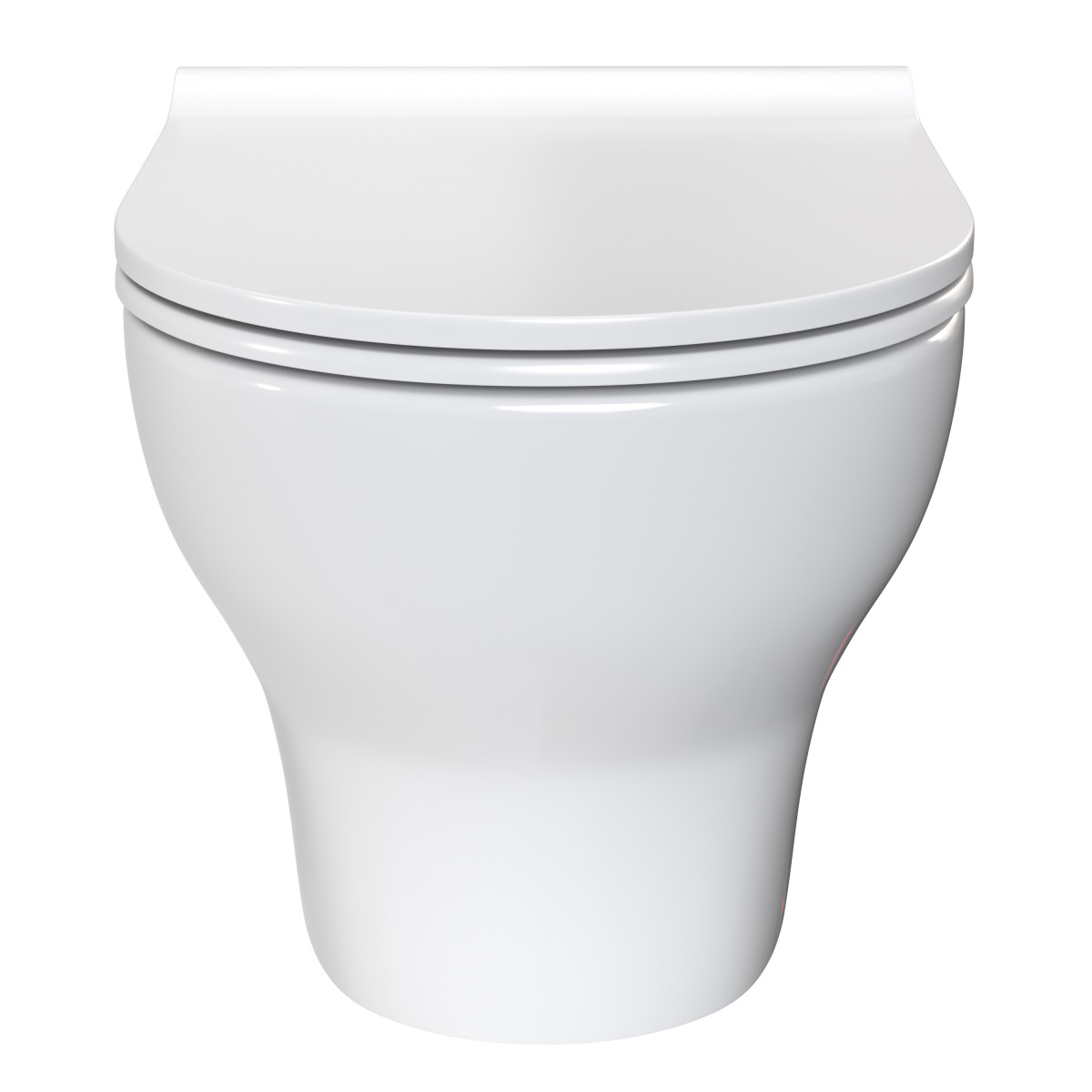 Инсталляция с унитазом VitrA Zentrum Round 9879B003-7200 комплект 4 в 1 с сиденьем микролифт безободковый цвет клавиши глянцевый хром