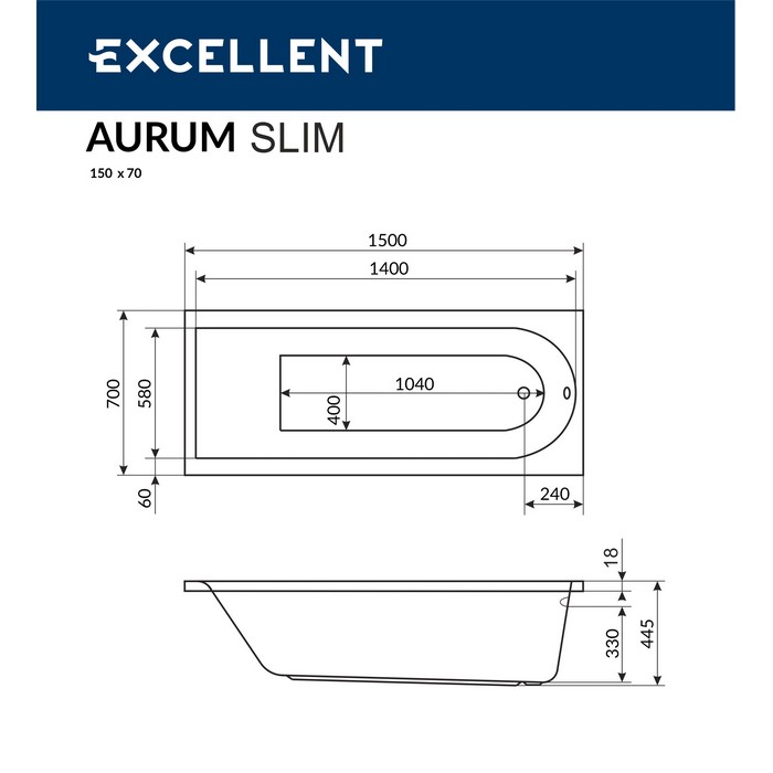 Ванна actima aurum slim 150x70 на каркасе прямоугольная акрил actima Ванна actima aurum slim 150x70 на каркасе прямоугольная акрил actima