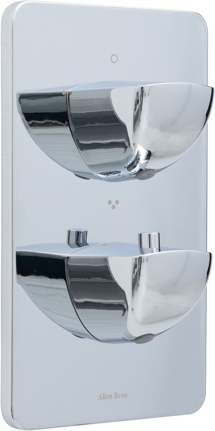 Смеситель для ванны Allen Brau Infinity 5.21316-00 (с внутренней частью, 3 выхода) хром