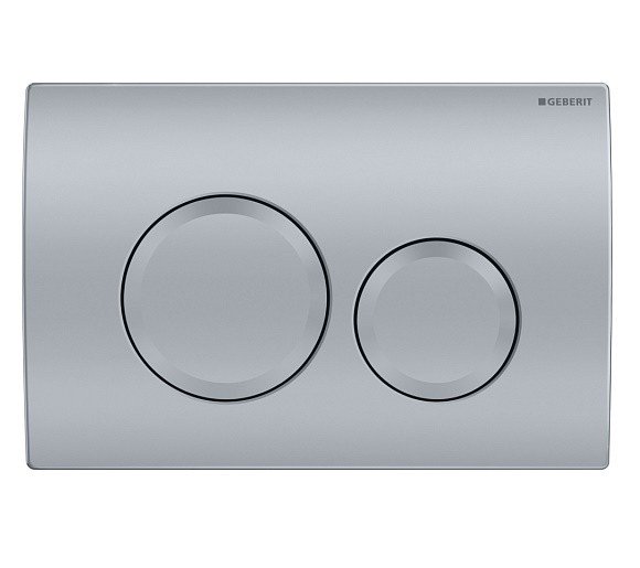 Кнопка смыва для инсталляции geberit delta 20 хром матовый