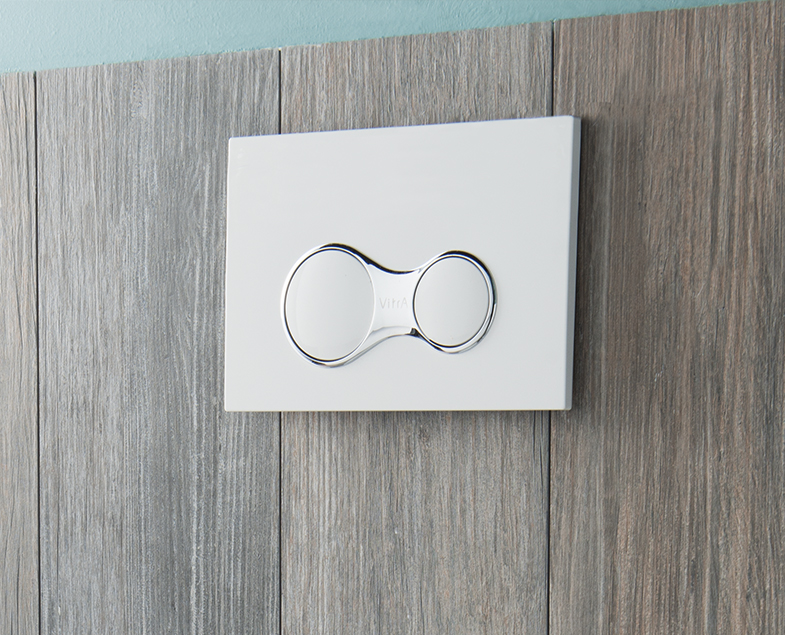 Sirius кнопка смыва, цвет глянцевый хром