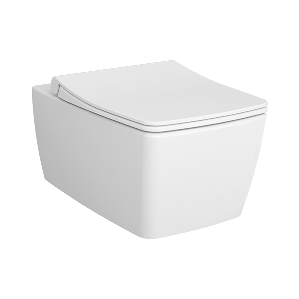 Подвесной безободковый унитаз metropole rim-ex