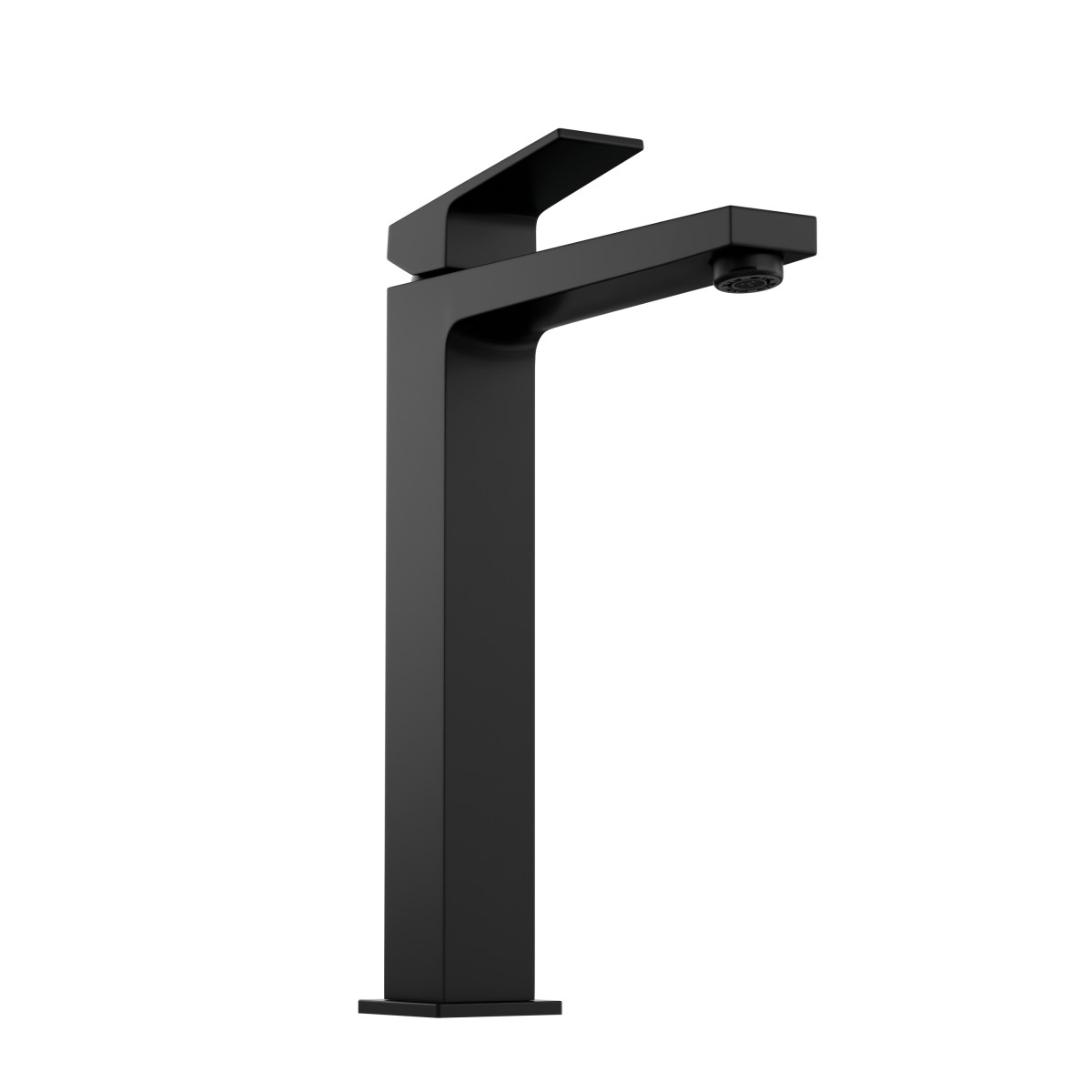 Смеситель для раковины-чаши VitrA Minimax Square A4372436EXP однорычажный матовый черный латунь