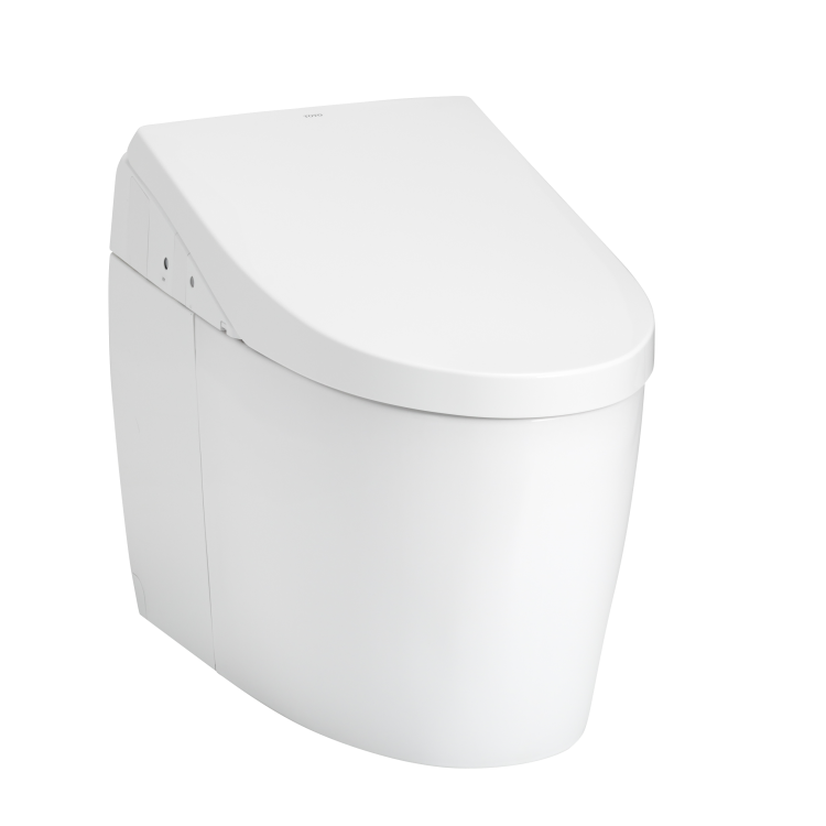 Унитаз напольный без сиденья в комплекте ah смыв tornado flush покрытие cefiontect белый глянцевый 691x528x528 neorest toto