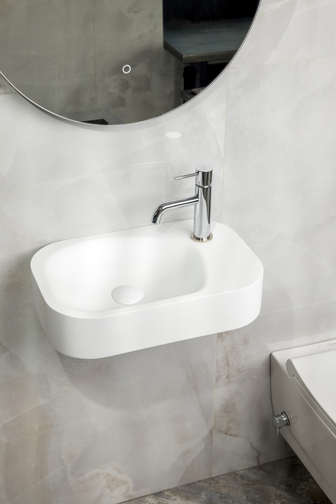 Раковина подвесная boheme qubic 902-mw белая