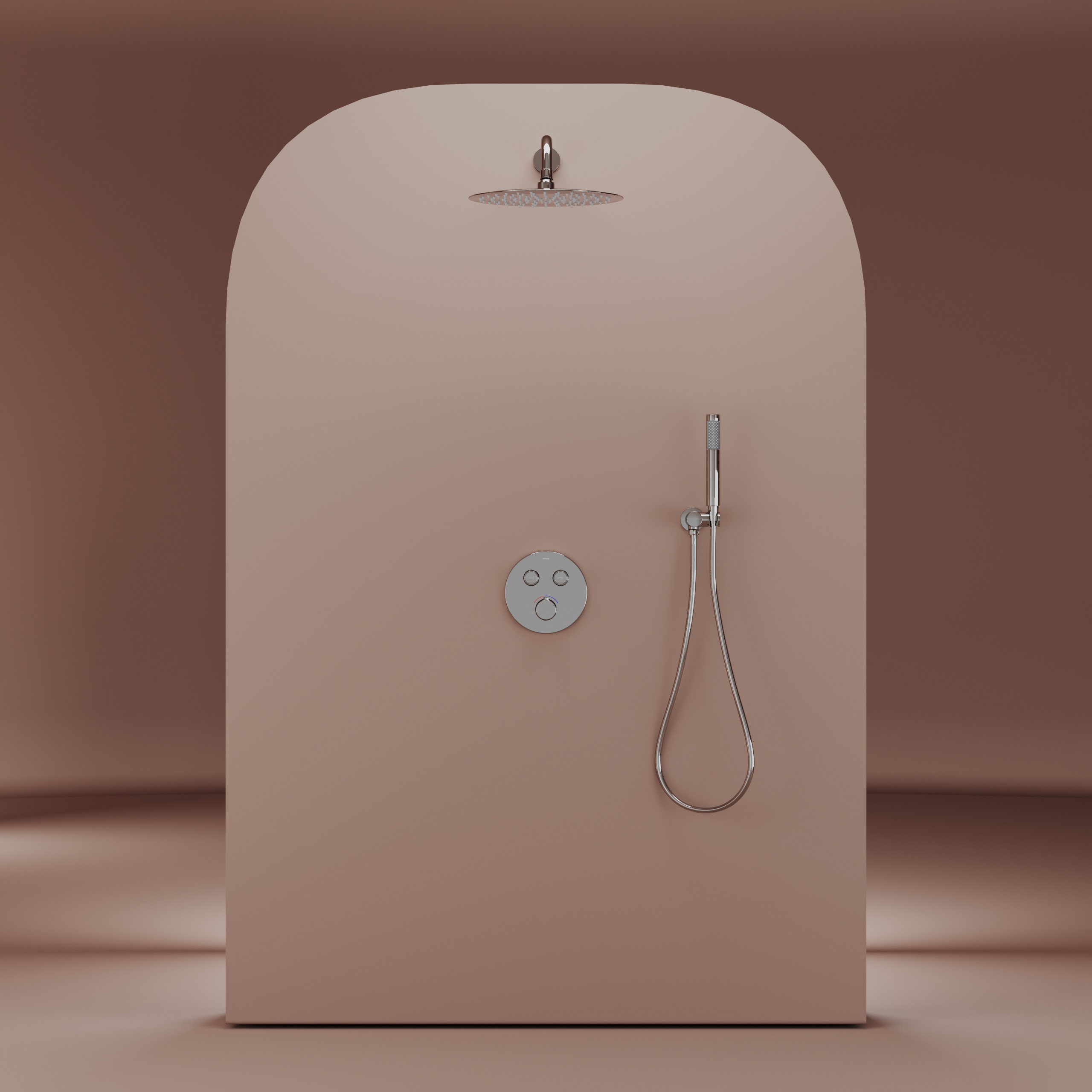 Душевой комплект sancos link встраиваемый, c термостатическим смесителем, цвет хром, арт. sc3005ch Душевой комплект sancos link встраиваемый, c термостатическим смесителем, цвет хром, арт. sc3005ch