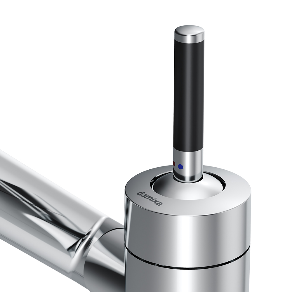 290217464 Arc смеситель для умывальника, хром, поворотный излив 186 мм, шт