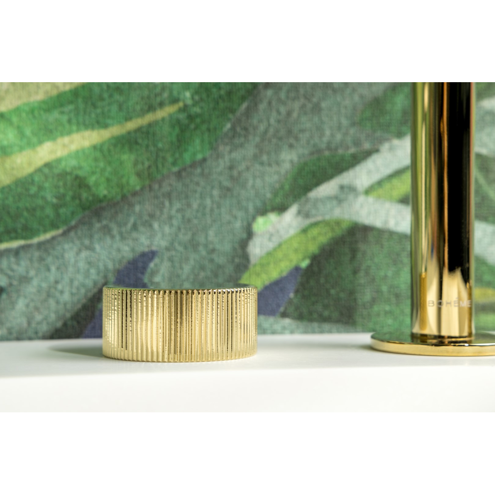 Смеситель на столешницу STICK LINEA на 3 отв. GOLD