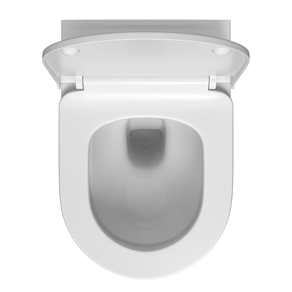 Подвесной унитаз VitrA Mia Round 7510B003-0075 безободковый SmoothFlush белый санитарный фарфор антибактериальное покрытие Hygiene