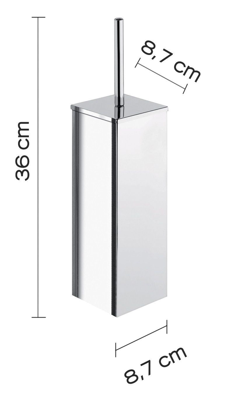 Ершик напольный colorado хром gedy