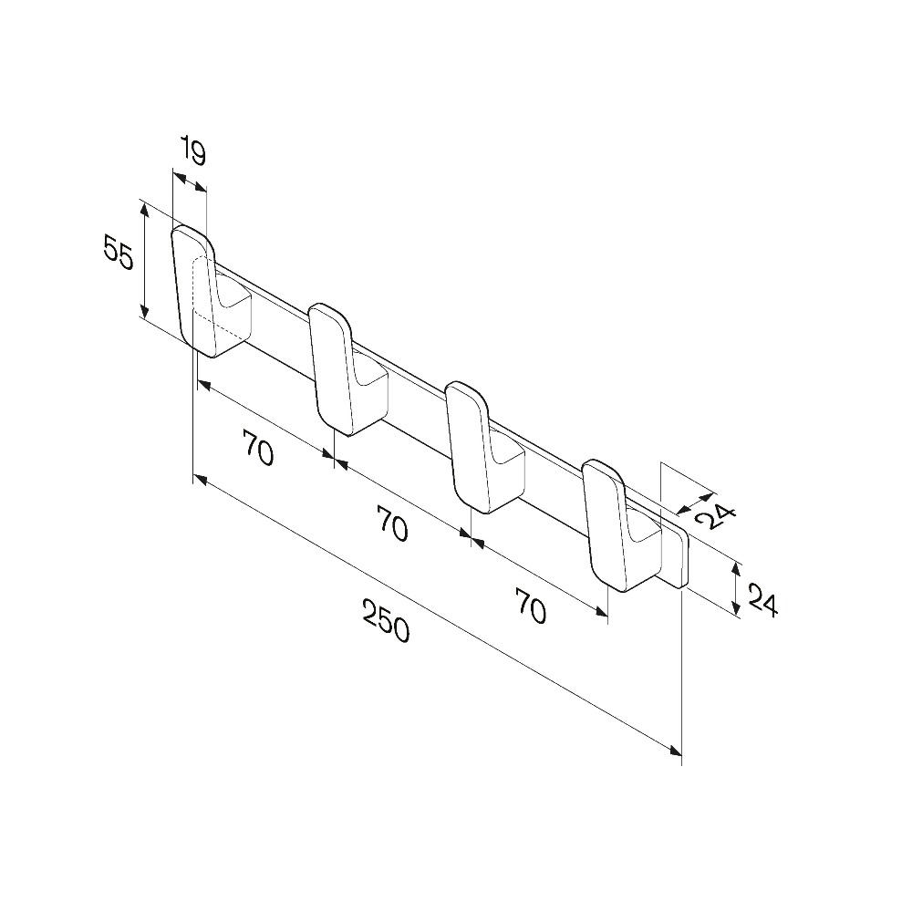 A8F35922 Func Набор крючков для полотенец