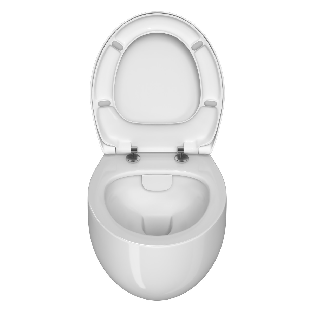 Подвесной унитаз VitrA Memoria 5885B403-0101 безободковый Rim-ex белый санитарный фарфор антибактериальное покрытие Hygiene + Clean